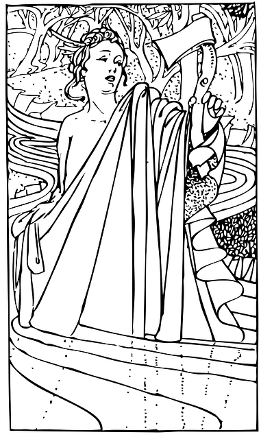 Free woman female roman vector