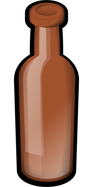 Free bottle container closed illustration