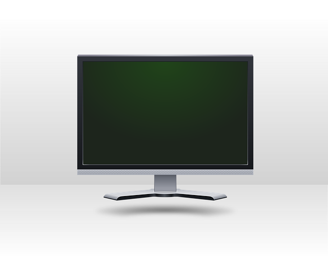 Free monitor lcd screen vector