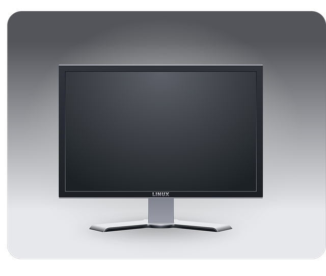 Free lcd monitor screen vector
