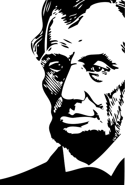 Free abraham lincoln president vector