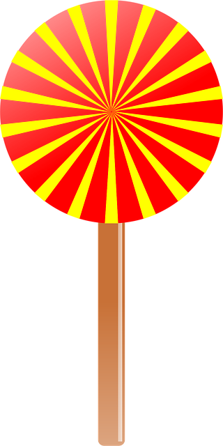 Free lollipop sweet sugar vector
