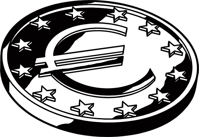 Free euro money coin vector