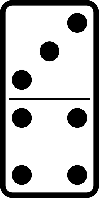Domino, Dominoer, Spil, Flise, Knogle