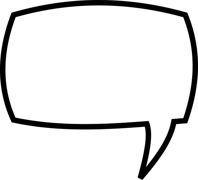 Free balloon speech text vector