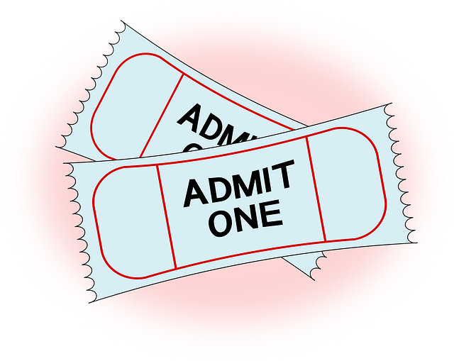 Free tickets admit admission vector