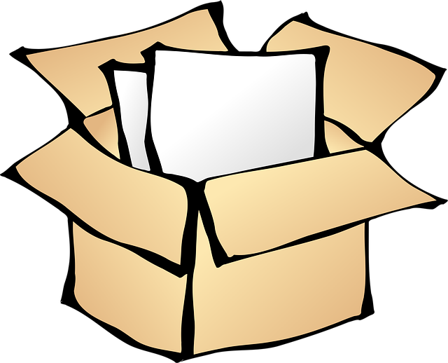 Free box package cardboard illustration