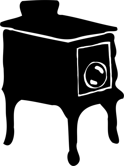 Free stove furnace burner illustration