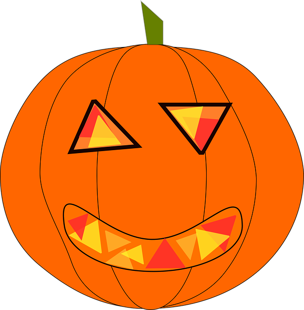 Free pumpkin carving carved illustration