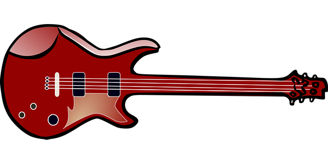 Free guitar musical instrument vector