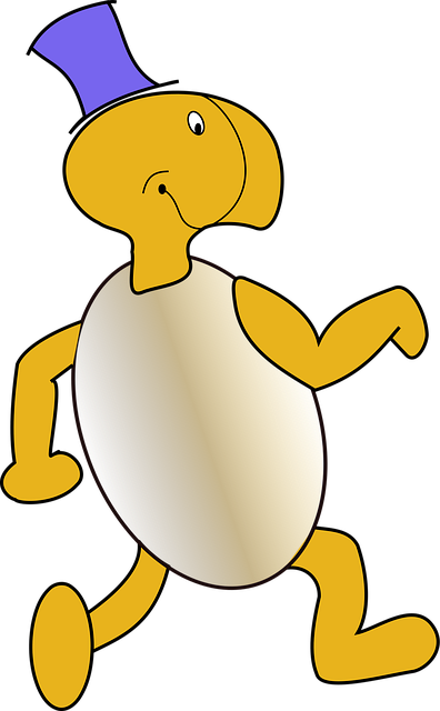 Free turtle hat run vector