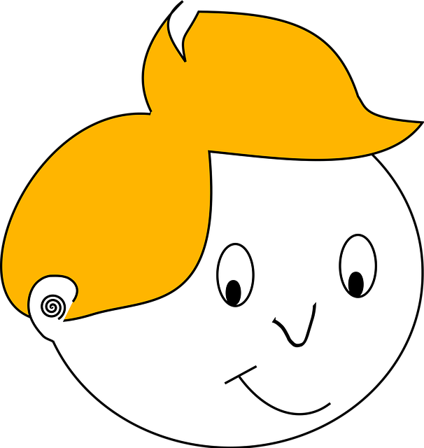 Gutt, Barn, Ansikt, Hode, Blondt Hår