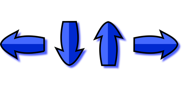 Free arrow directions right vector