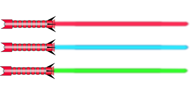 Free lightsaber light saber vector