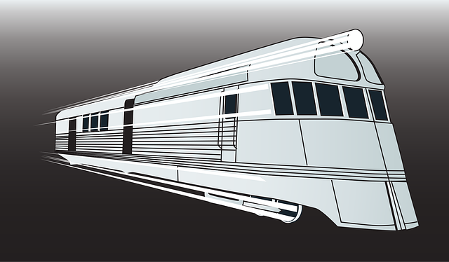 Free train transportation railway vector