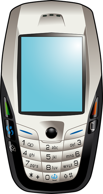 Free phone cell telephone vector