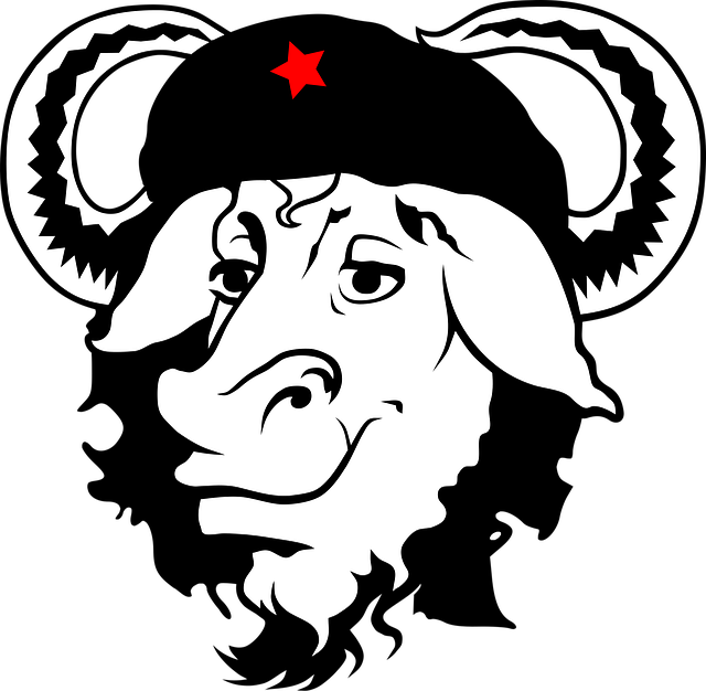 Free cow cap hat vector