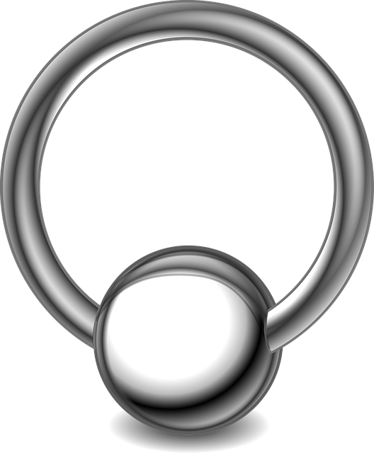 Free ring platinum accessory vector