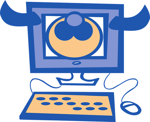 Free monitor lcd flat vector