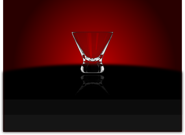 Free shot glass jigger pony vector