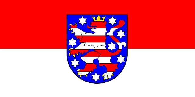 Free brandenburg flag germany vector