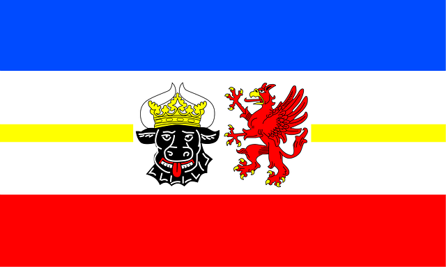 Download free HD stock image of Mecklenburg-West Pomerania Flag Free mecklenburg-west pomerania flag mecklenburg-vorpommern vector