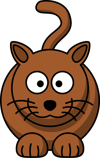 Free cat brown nature vector