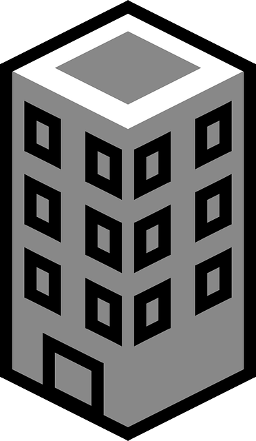 Apartment Building Graphic free vector graphic: building, tower, city, flat, office - free Apartment Building Graphic free vector graphic: building, tower, city, flat, office - free