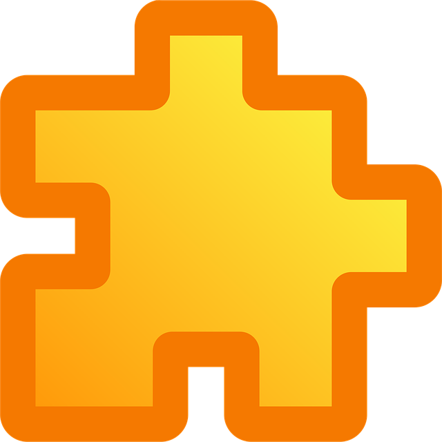 Puzzle, Stück, Gelb, Orange, Spiele