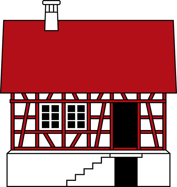 Hus, Rød, Hjem, Mønstre, Design, Ytre