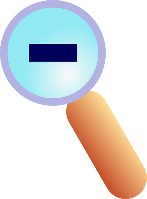 Free lens glass zoom illustration