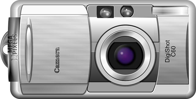 Free digital camera cam gadget vector