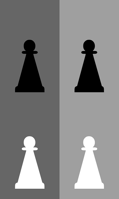 Free chess pawn game vector