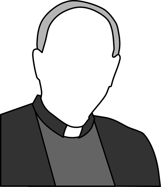 Free priest church man illustration
