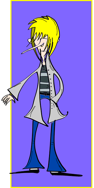 Free person draw image vector