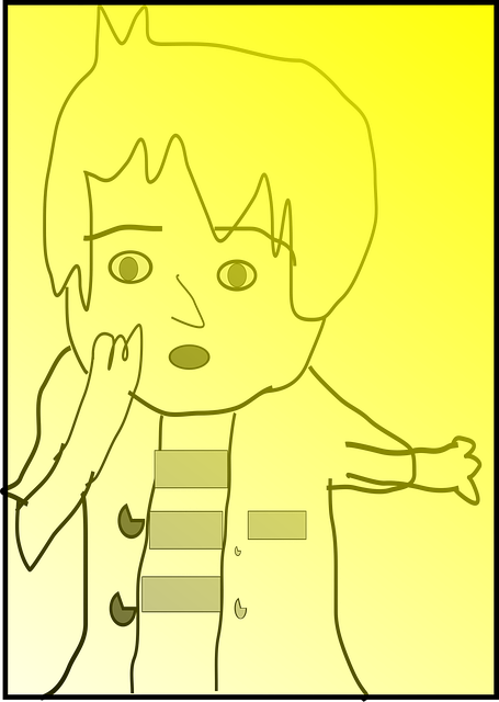 Free boy kid yellow vector