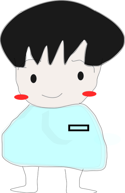 Free girl small kid vector