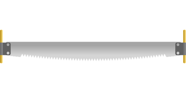 Free saw tool hardware illustration