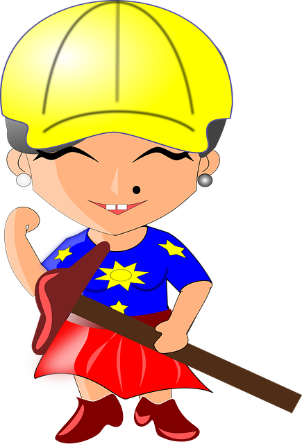 Free female architect woman vector