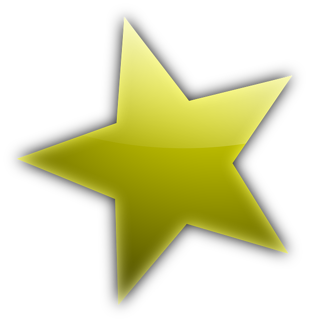 Free star christmas bright vector