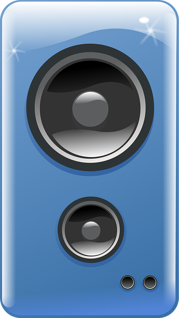 Free music speaker loudspeakers vector