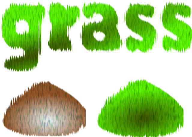 Free grass green dried vector
