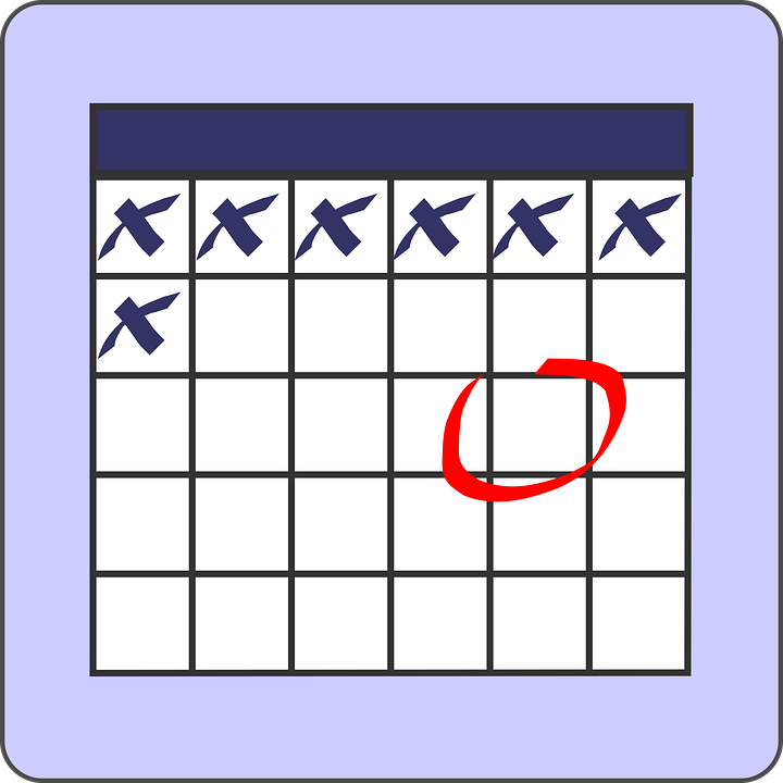 Calendar List Note Free Vector Graphic On Pixabay