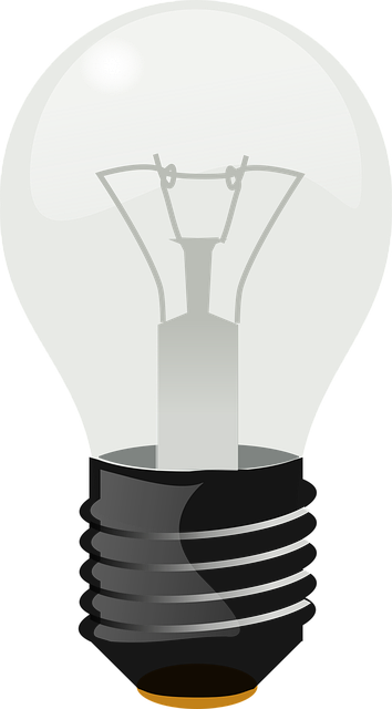 Free bulb light lightbulb vector