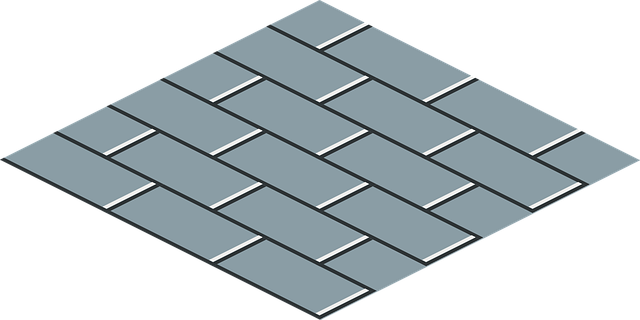 Free grey brick running bond tile vector
