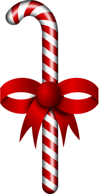 Palo, Cinta, Rojo, Dulce, Navidad