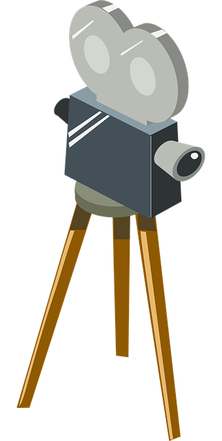 Free movie projector cinema vector