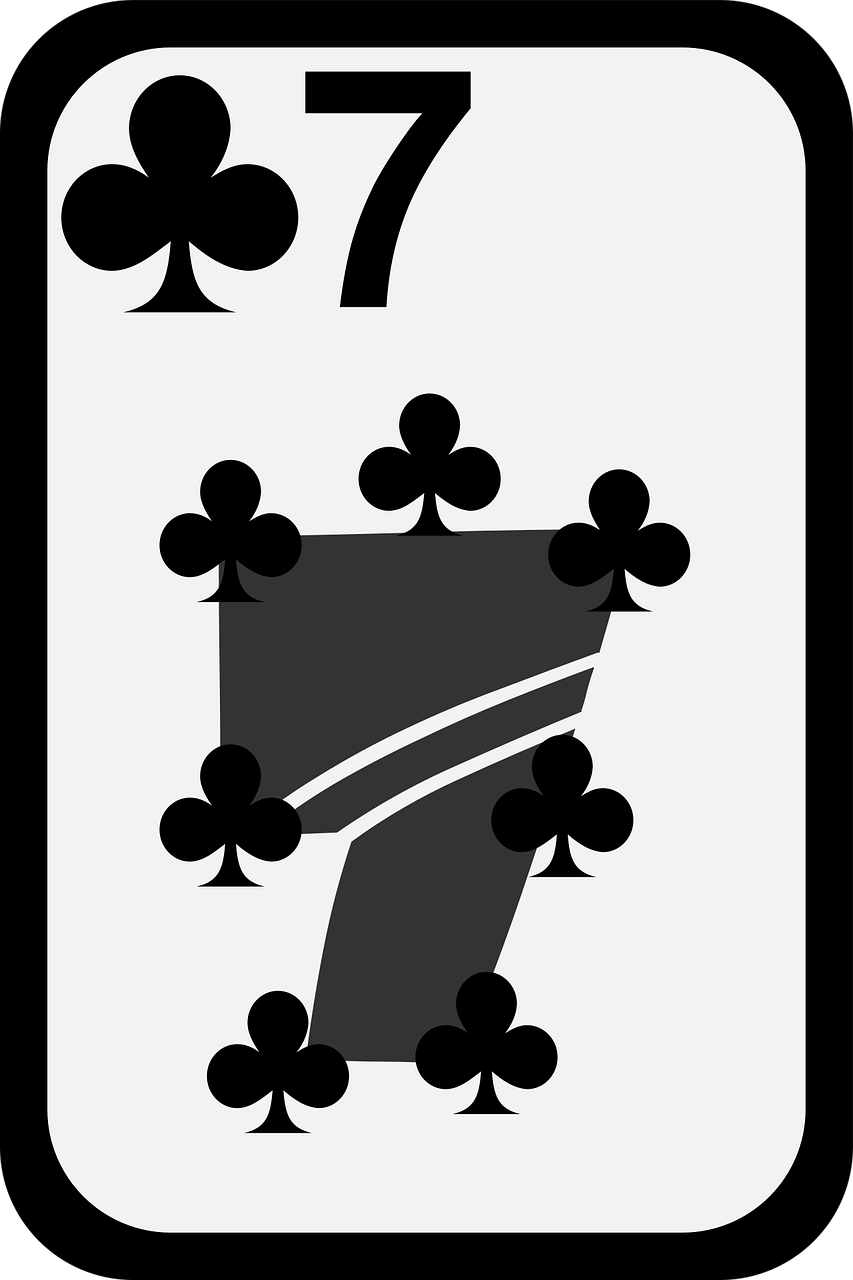 Clubs Seven Card - Free vector graphic on Pixabay