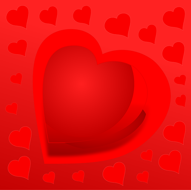 Coração, Amor, Vermelho, Namorados