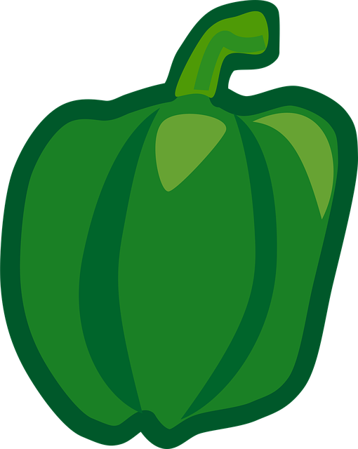 Free bell pepper pepper vegetable vector